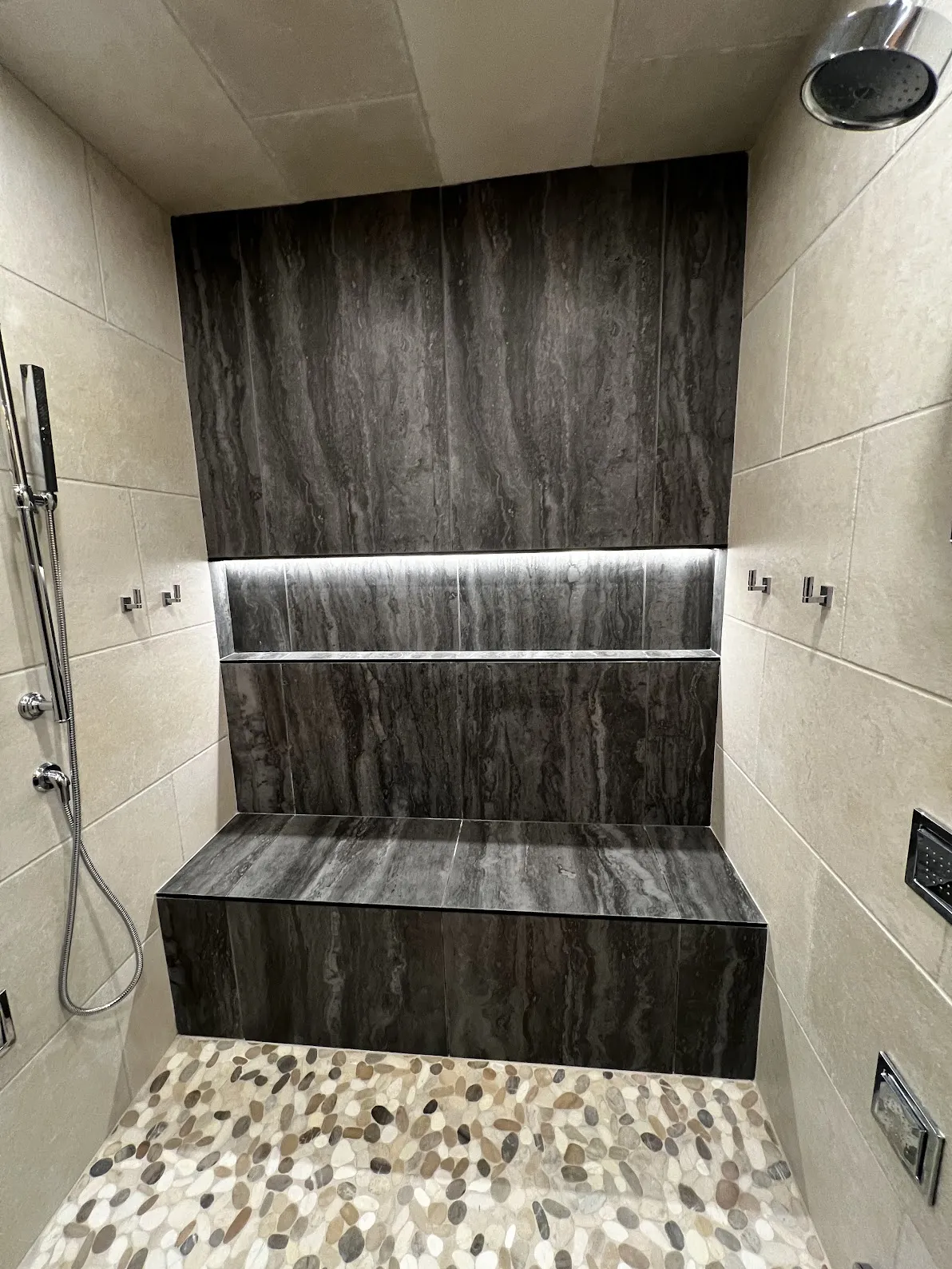 Bathroom remodel by ELM Home Services