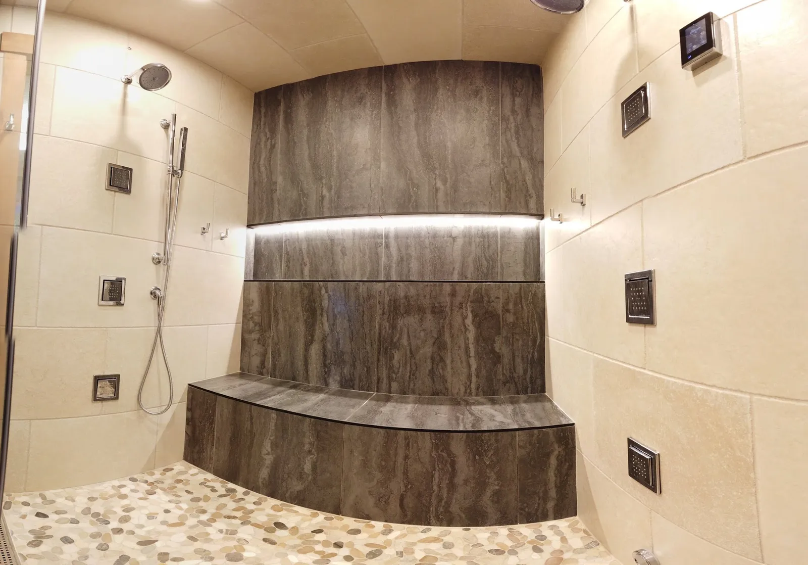 Bathroom remodel by ELM Home Services