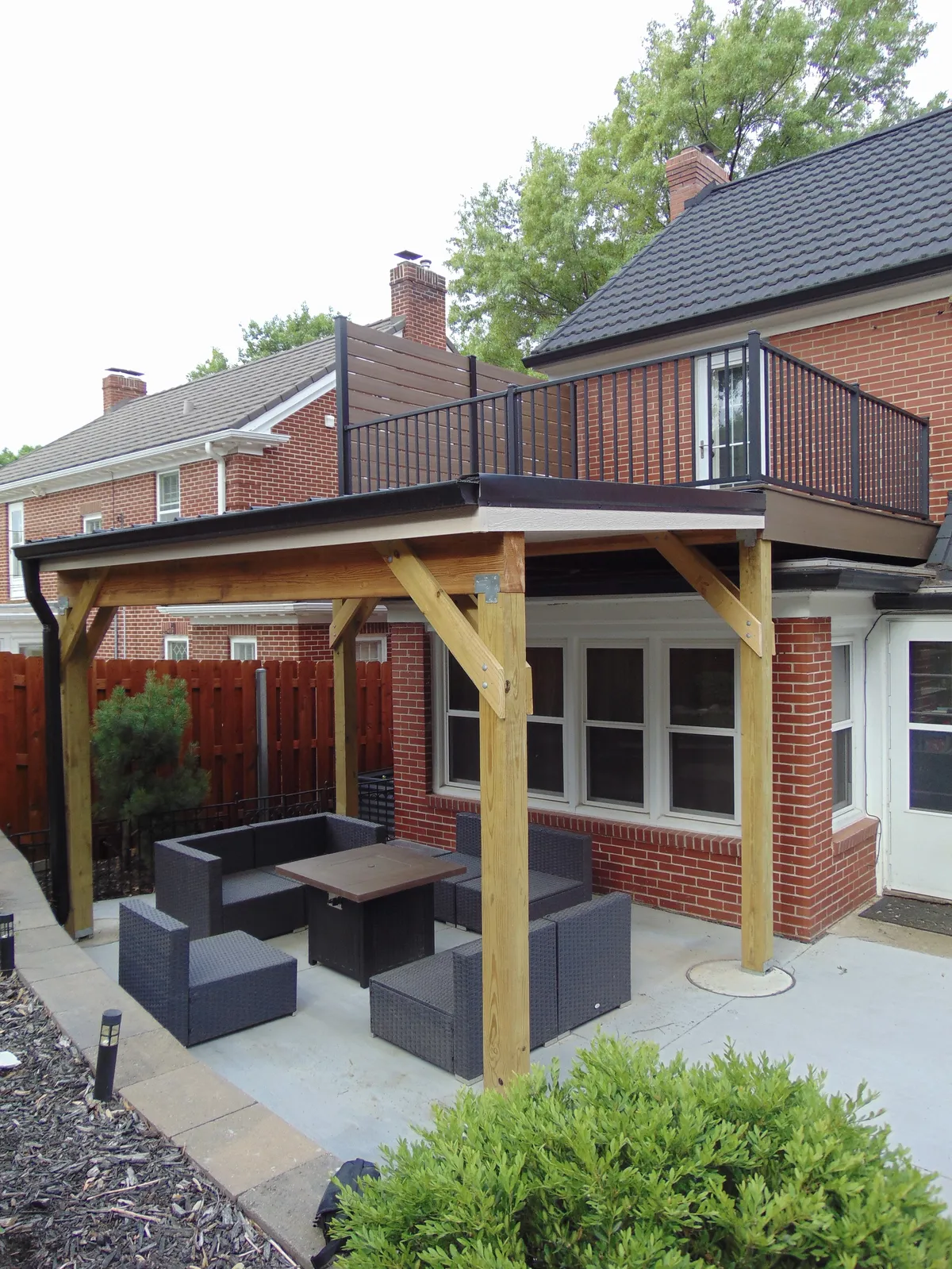 Outdoor living project by ELM Home Services