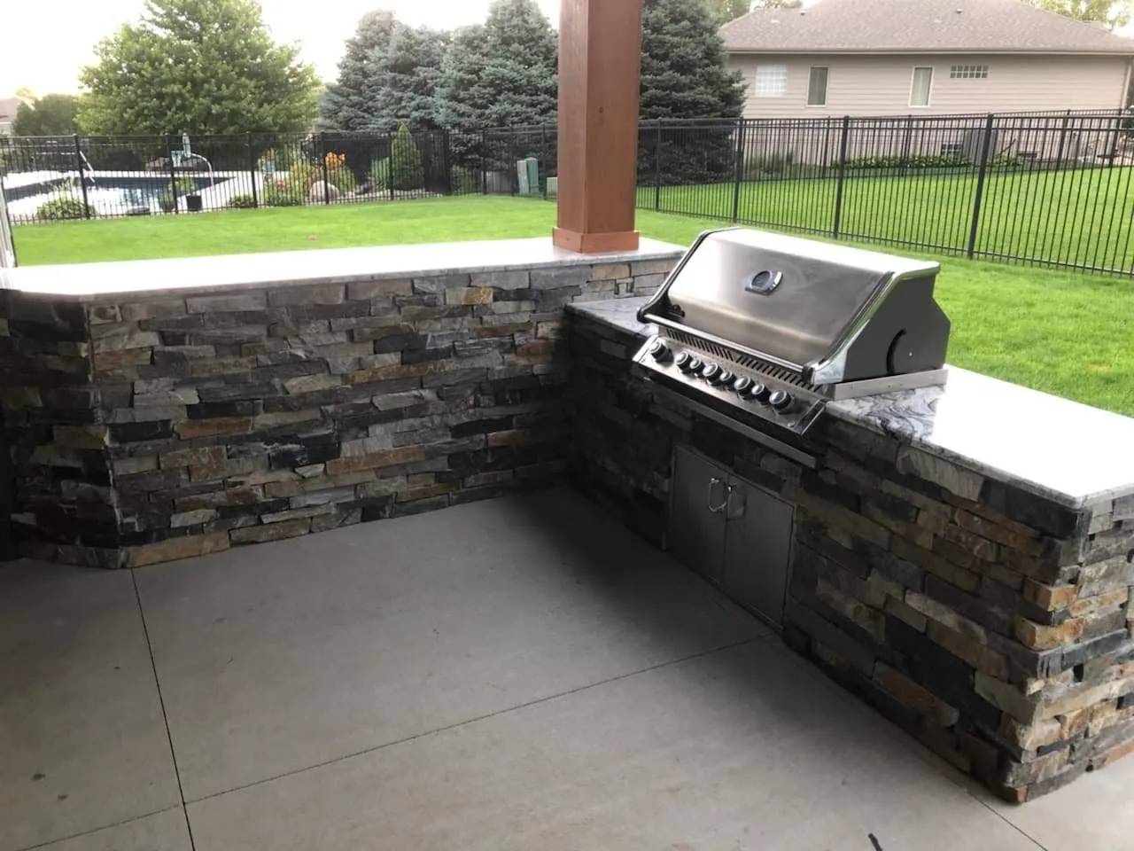 Outdoor living project by ELM Home Services