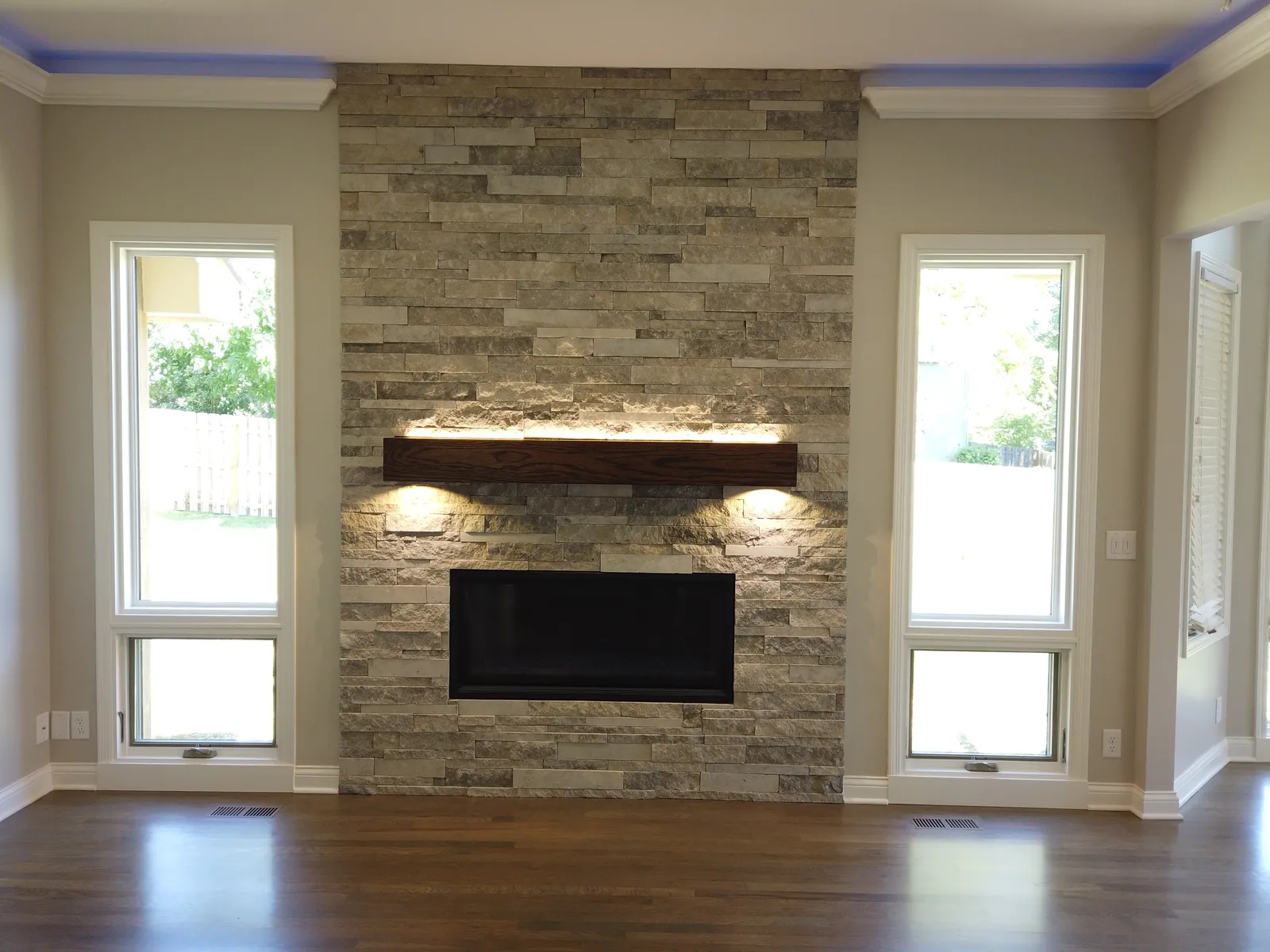 Remodeled living space by ELM Home Services