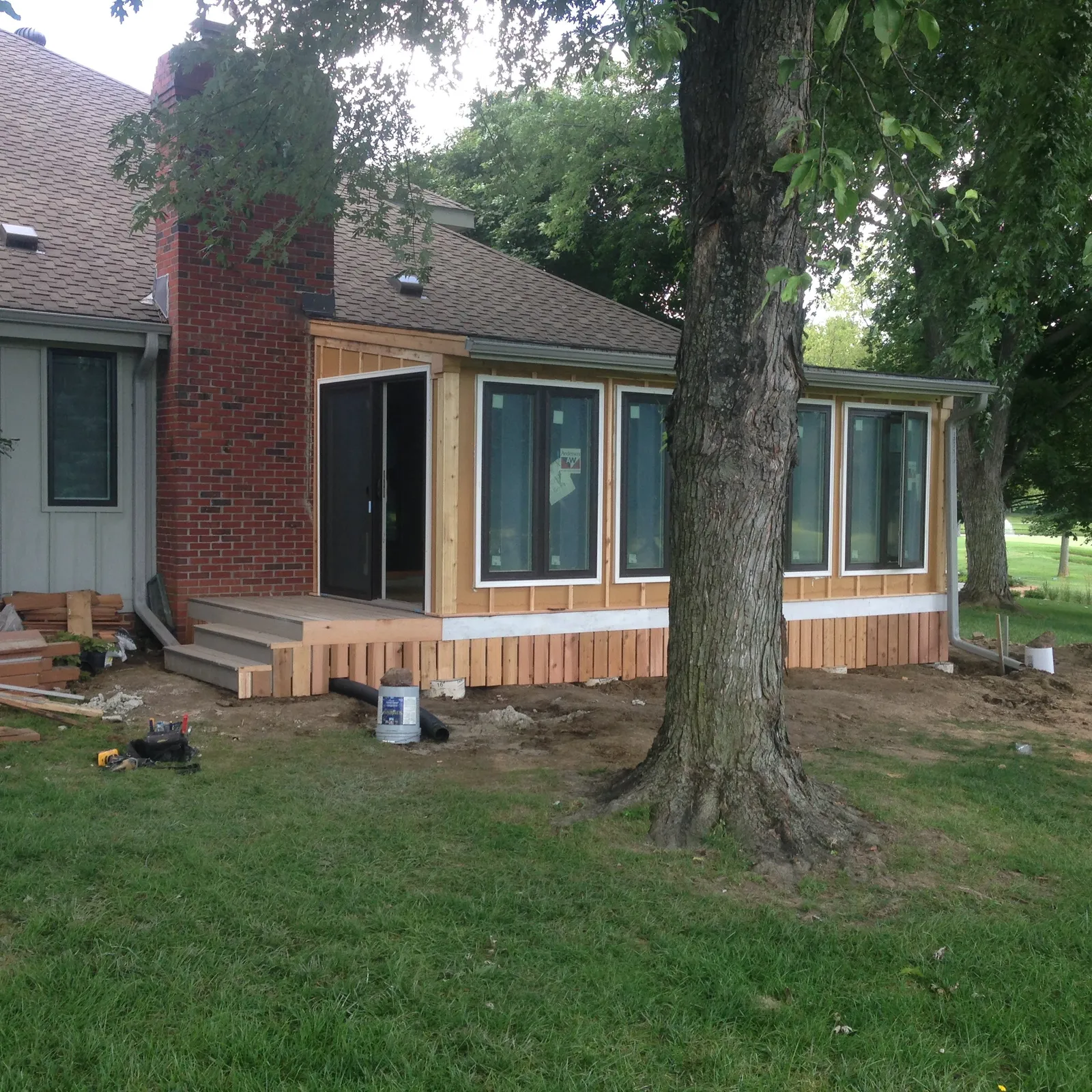 Outdoor living project by ELM Home Services