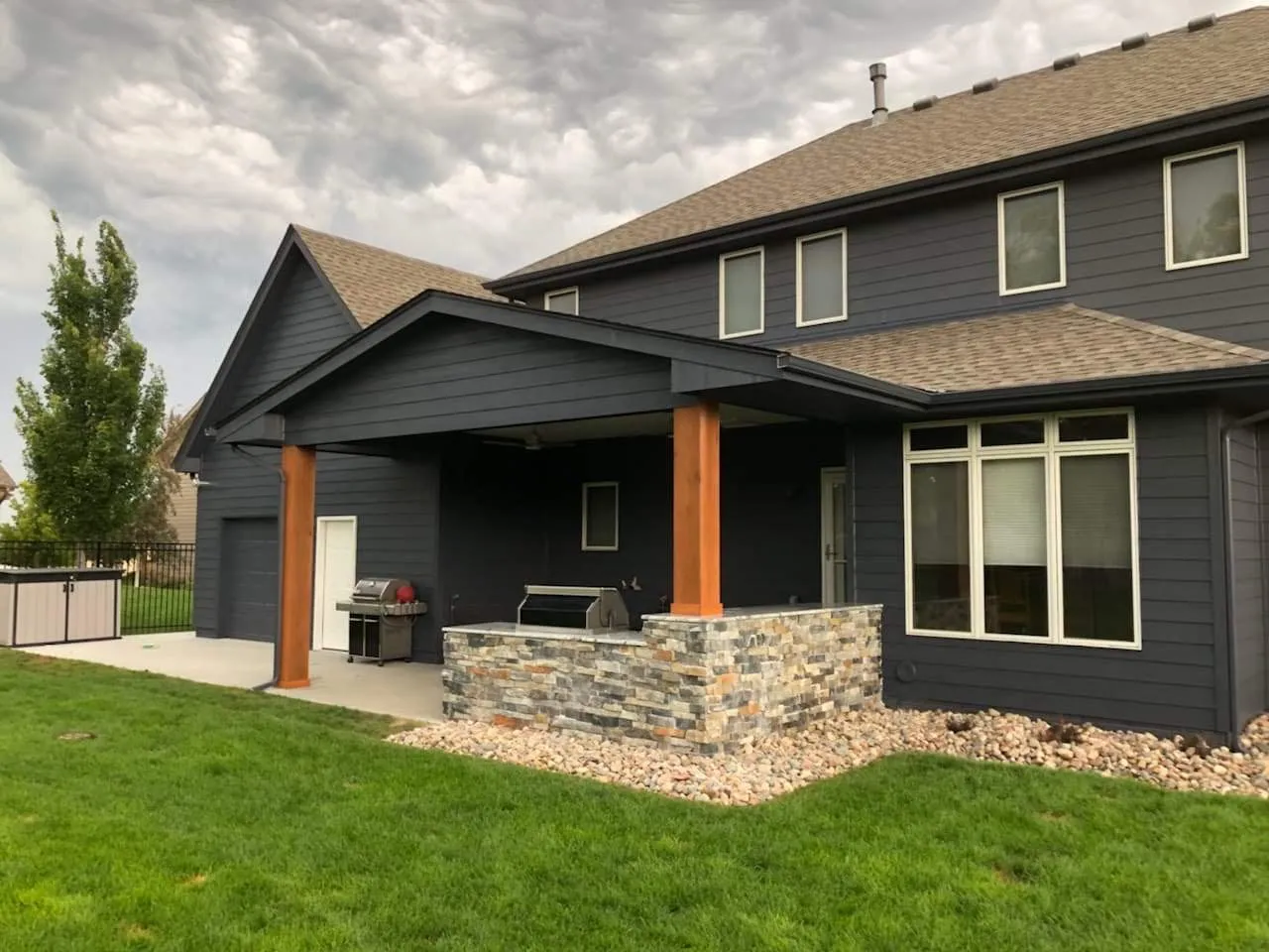 Outdoor living project by ELM Home Services